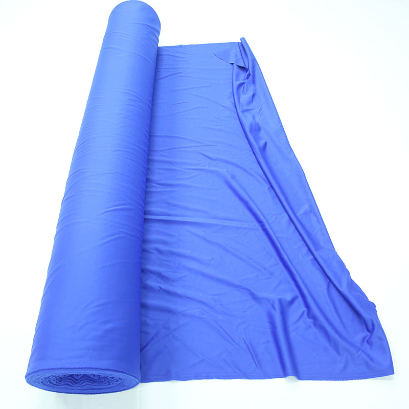 dark blue polyester stretch fabric cover