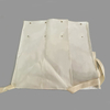 White Aramid Fabric Cover Coated Trolley Bag 