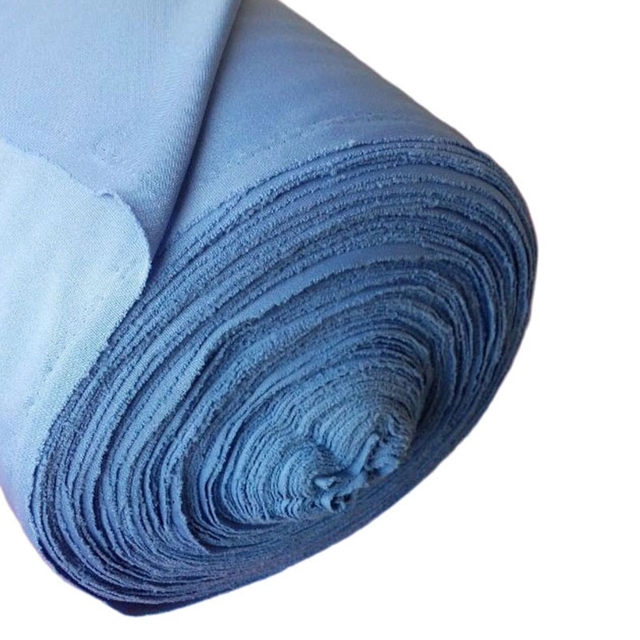 Sky Blue Polyester Stretch Fabric Cover