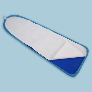 For Cissell Boat Ironing Mat Split Type Finished Press Pad in Blue Polyester/aramid 