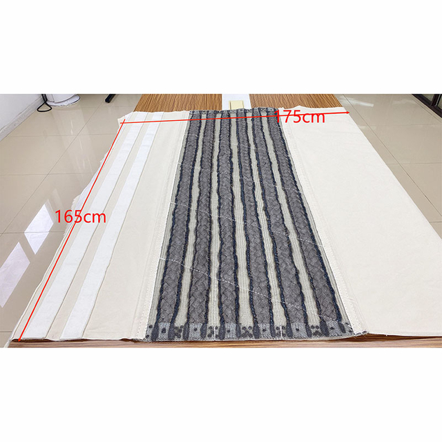 65'' 3 Twists steel yarn Cleaning Wax Cloth for Industrial Trough Ironing Machine 