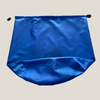  Double Drawstring Extra Large Cylindrical Blue Laundry Bag 