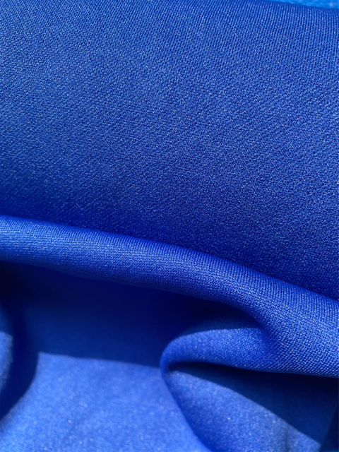 Dark Blue Polyester Stretch Fabric Cover