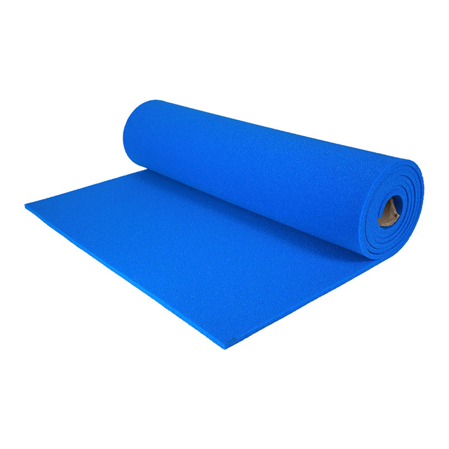 SIP-HS-15 Blue Silicone foam Open Cell Silicone Foam Sheet For Vacuum Ironing Tables and Pressing machine