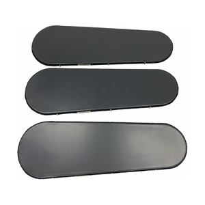 Black-coated Aluminum Pad,Teflon Coated / with Black Fabric Border Grid Plate