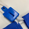 Three-dimensional (blue)Laundry Bag -Transfer Bag , with Large Snap Fastener 