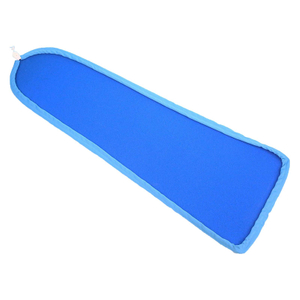 Finished press pad in blue polyester/aramid For HOFFMAN M9709-2